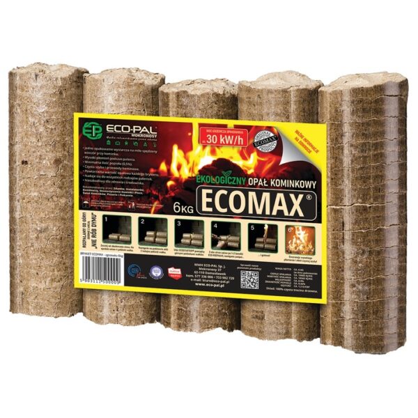 Brykiet Opał kominkowy Ecomax 972kg