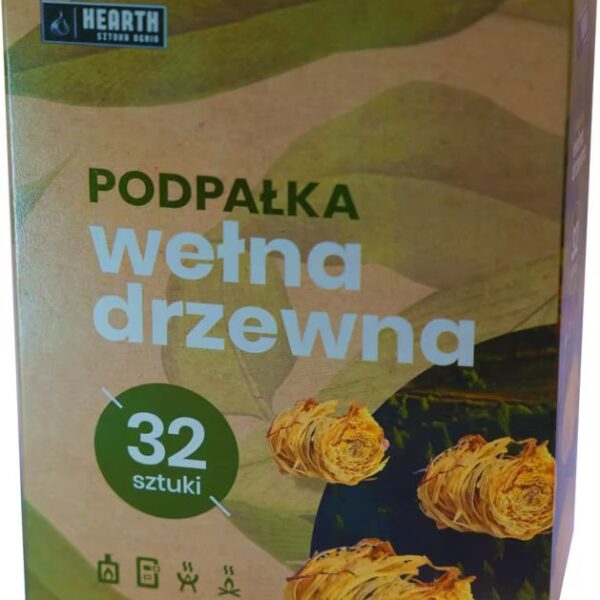 Rozpałka ekologiczna wełna drzewna